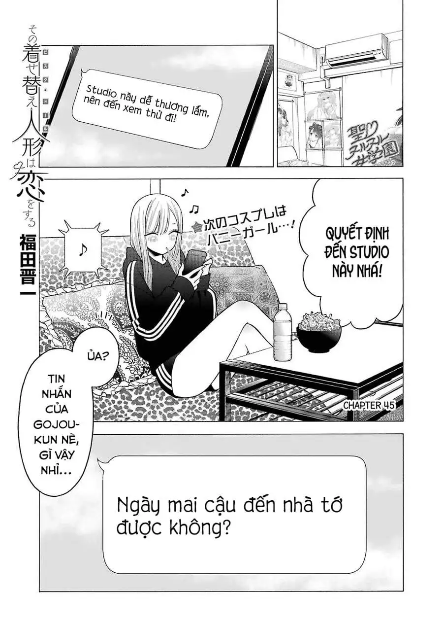 Truyện Tranh Nàng Nổi Loạn X Chàng Thợ May - My Dress Up Darling trang 3